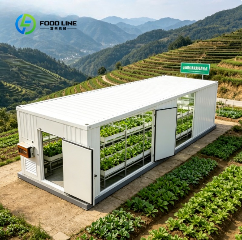 Urban Farming Vertical - Modüler Dikim Kabı Otomatik Akıllı Yetiştirme
